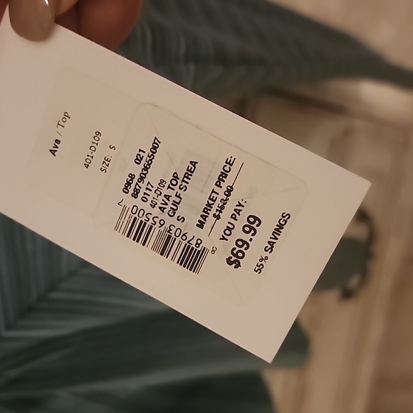 BAILEY striped NWT long sleeve shirt - Picture 3 of 5